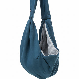 Trixie Draagtas Buikdrager Sling Blauw / Grijs