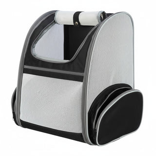 Trixie Hondentas Rugtas Chloe Lichtgrijs / Zwart