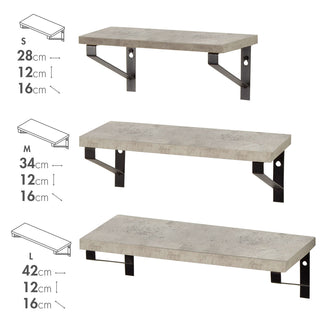 Max Home Planken Max Home Ijzer Hout Mdf 42 X 12 X 16 Cm (4 Stuks)