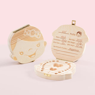 TOOTHFAIRY™ Baby Memory Box girl open and closed
