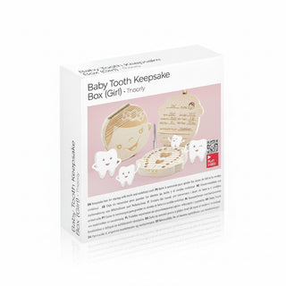 TOOTHFAIRY™ Baby Tooth Keepsake box for girl