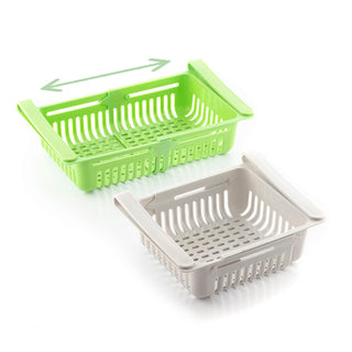 Innovagoods Aanpasbare Koelkastorganiser Friwer Innovagoods 2 Stuks