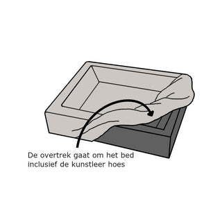 Bia Bed Outdoor Hoes Hondenmand Blauw