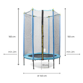 Innovagoods Kindertrampoline Met Veiligheidsnet Zuply Innovagoods